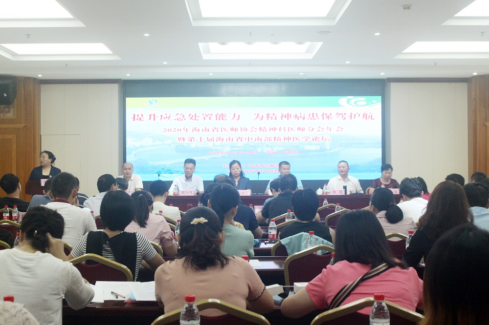 海南省医师协会精神科医师分会年会在五指山市举行   为精神病患保驾护航